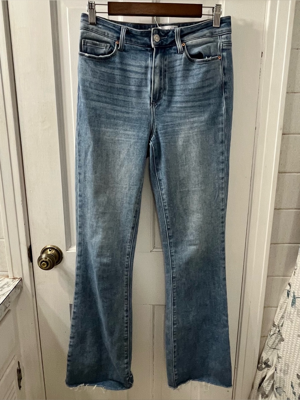 PAIGE Laural Canyon High-Rise Boot Cut Jeans. Women’s size 28